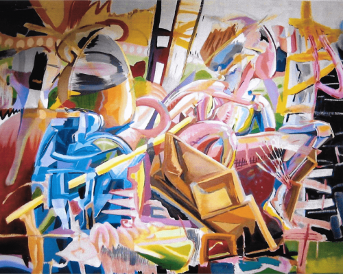 Relational Art - three kings andy cline artist