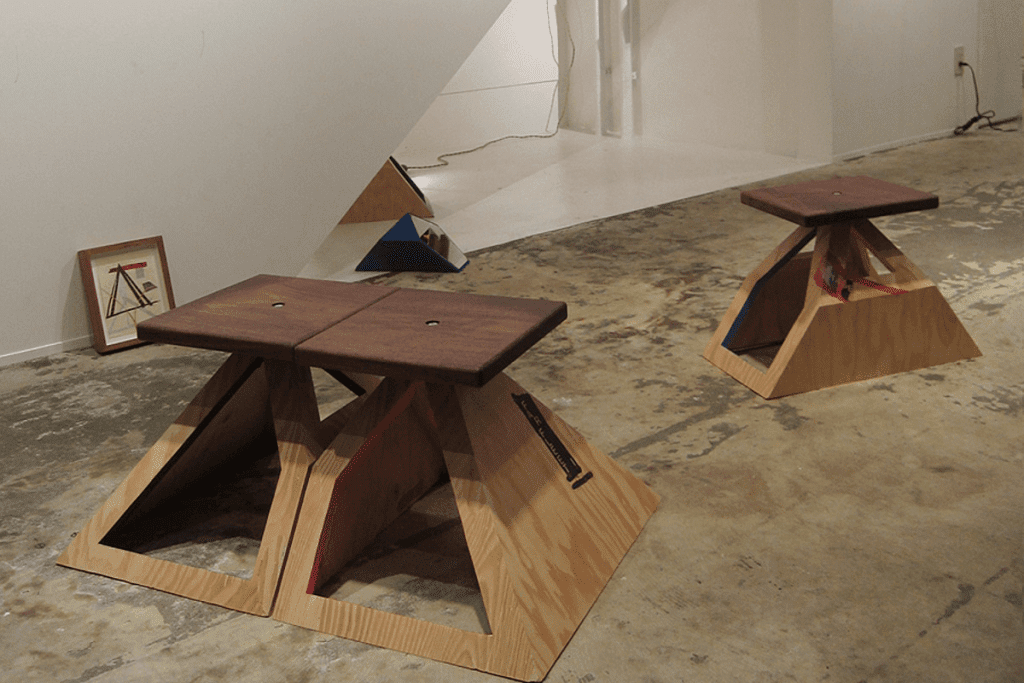 Uneven Nagoya Floor Installation 21200x800 andy cline artist