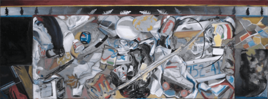 human life's mirror image andy cline artist