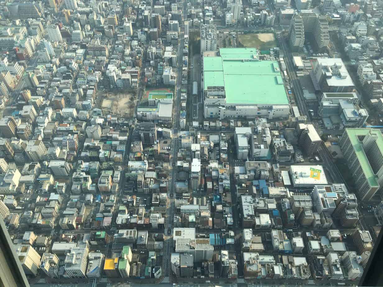 View from Sky Tree