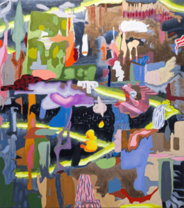 ministry of defence [working title], full frame, oil on canvas, 93cm X 82cm